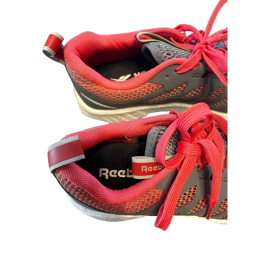 Reebok Work‎ Fusion Flexweave Composite Toe Shoe – Women's 8 W Gray Pink